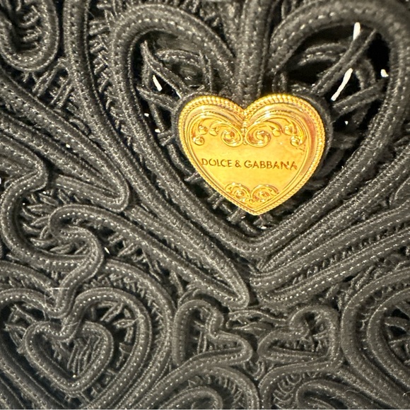 DOLCE & GABBANA Made it Italy Womens Purse Black BB7184AW717 MSRP $1295.00 SHOUL - Picture 2 of 16